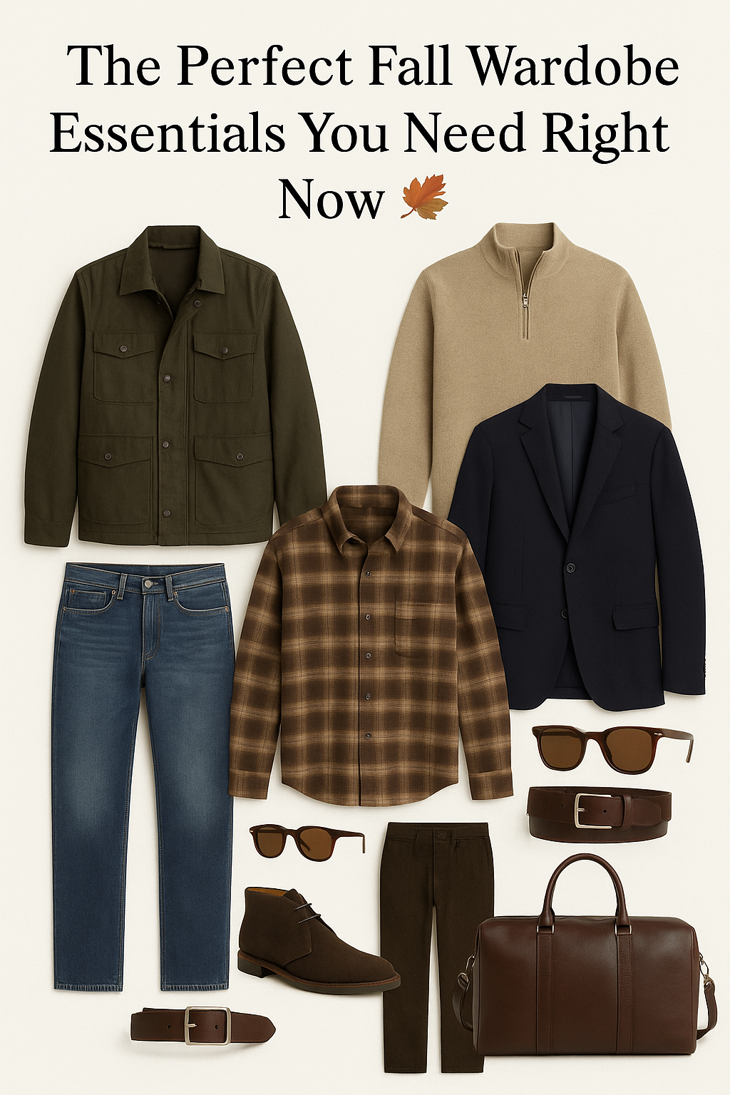 The Perfect Fall Wardrobe Essentials You Need Right Now (Men edition 🍁🍁🍁)
