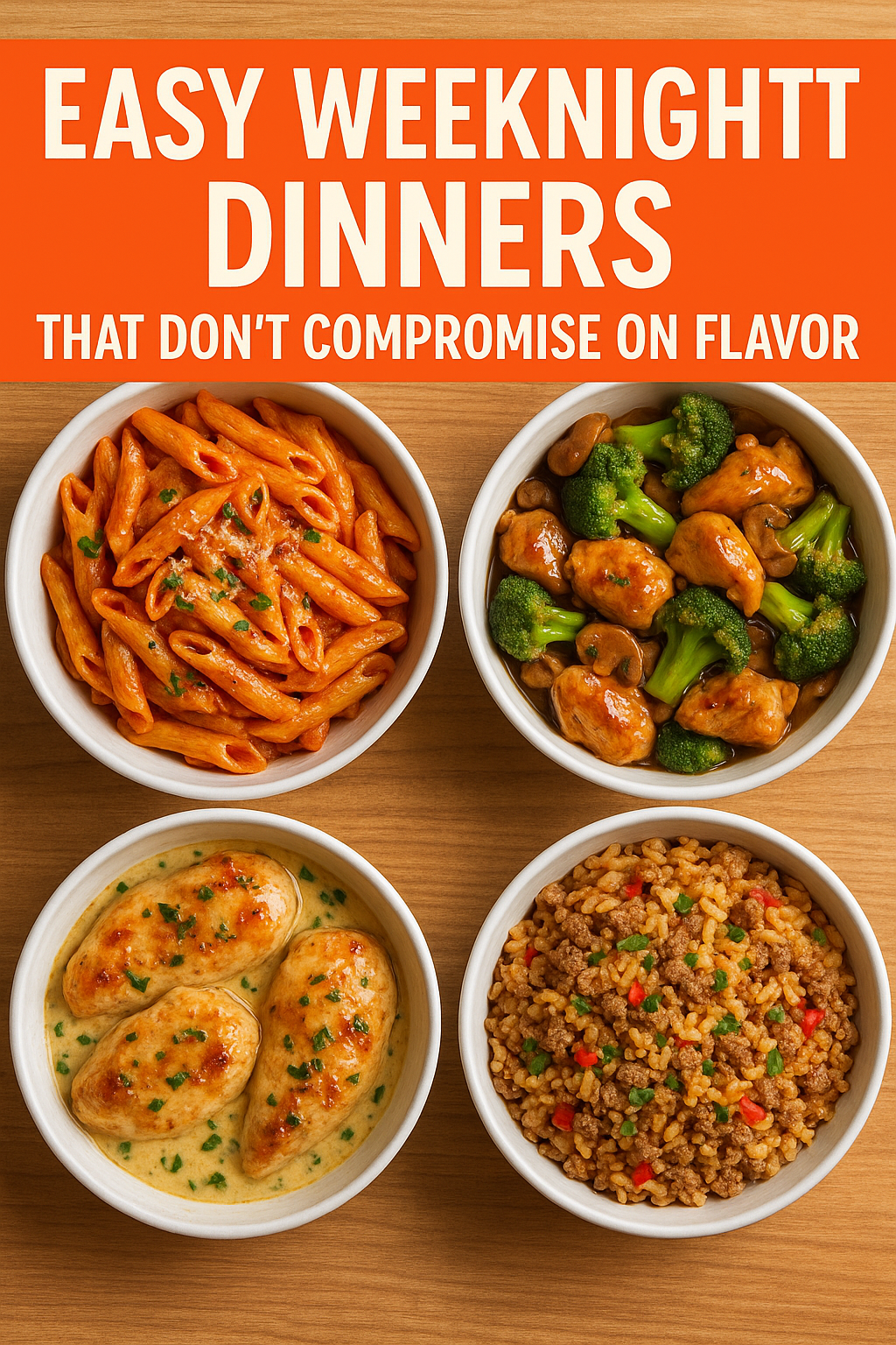 Easy Weeknight Dinners That Don't Compromise on Flavor